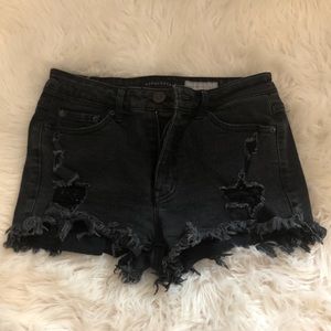 size 2 black Aeropostale shorts